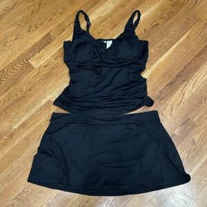 Anne Cole Black Swim Suit
